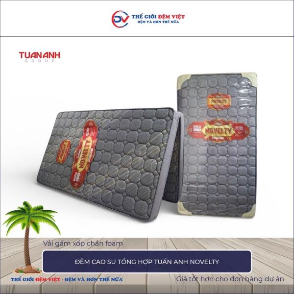 Đệm cao su tổng hợp Tuấn Anh Novelty